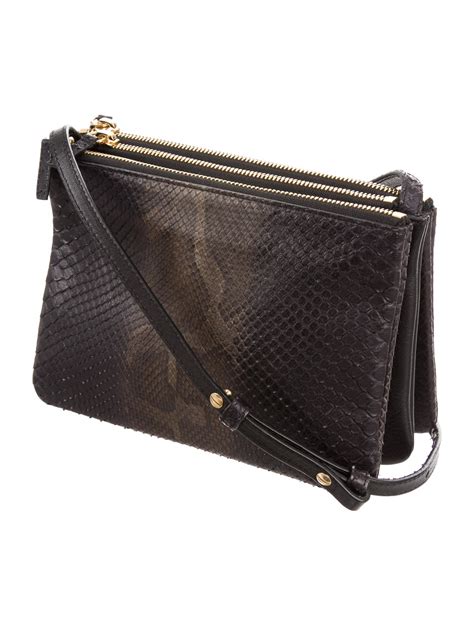 celine trio bag python|python celine bags for women.